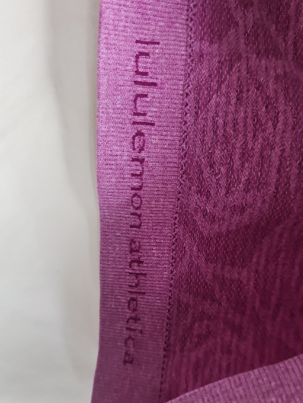 Lululemon Athletica Swiftly Tech Short Sleeve Tee Lilac Purple Jacquard - Picture 14 of 15